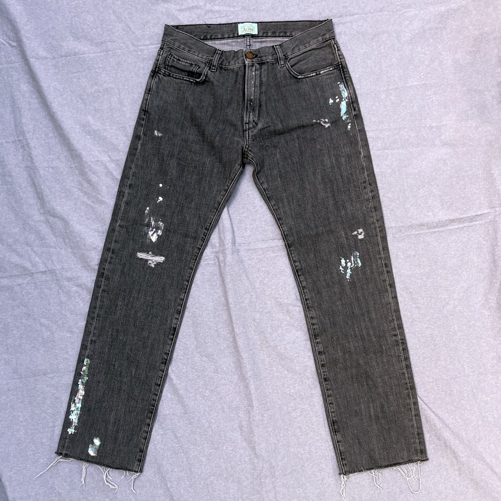 Aries womens gray jeans size 29